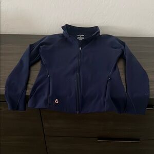 Navy Blue Full-Zip Jacket dōTERRA Size S